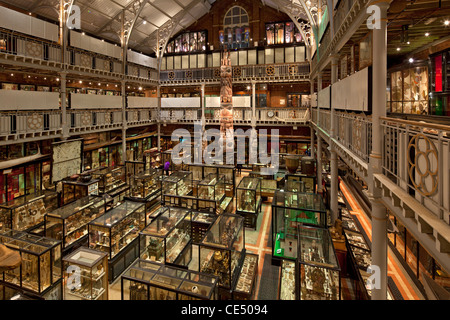 Pitt Rivers Museum, Oxford, Inghilterra Foto Stock