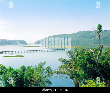 Laguna di Knysna in Sud Africa Foto Stock