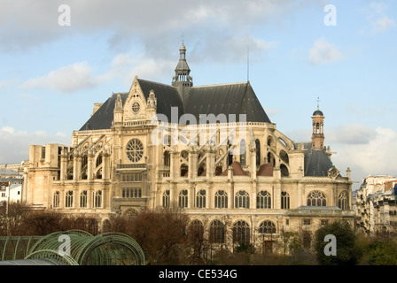 L'église Saint-Eustache, Parigi, Francia Foto Stock