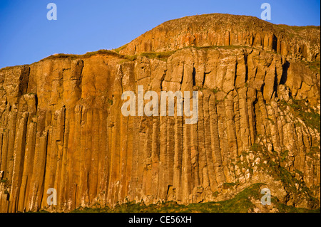 Sito patrimonio dell'umanità dell'UNESCO, Giants Causeway, North Coast, County Antrim, Irlanda del Nord Foto Stock