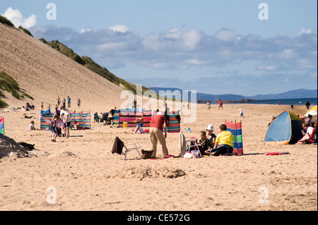 Whiterocks, Causeway Coast, County Antrim, Irlanda del Nord Foto Stock