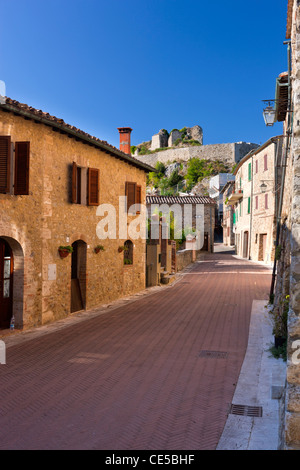 Castiglione d'Orcia, Val d'Orcia, in provincia di Siena, Toscana, Italia, Europa Foto Stock