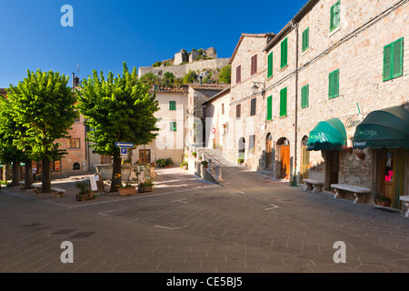 Castiglione d'Orcia, Val d'Orcia, in provincia di Siena, Toscana, Italia, Europa Foto Stock