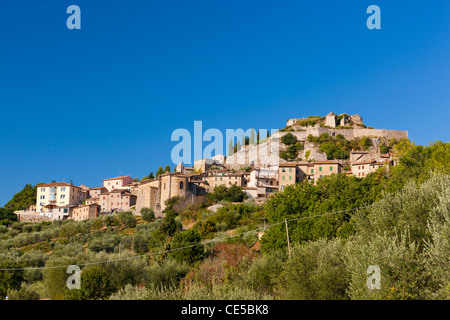 Castiglione d'Orcia, Val d'Orcia, in provincia di Siena, Toscana, Italia, Europa Foto Stock