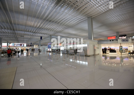 L'aeroporto internazionale di Hong kong Chek Lap Kok RAS di Hong kong cina asia Foto Stock