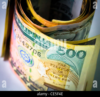 Philippine 500,00 pesos bill Foto Stock