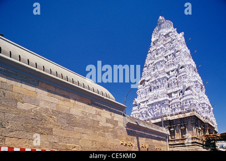 Tempio di Padmavathi ; Tempio di Padmavati Devi ; Tiruchanur ; Chittoor ; Tirupati ; Andhra Pradesh ; India ; asia Foto Stock
