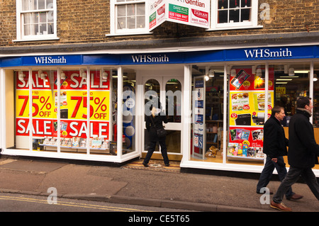 WHSmith: informare a Southwold , Suffolk , Inghilterra , Inghilterra , Regno Unito Foto Stock