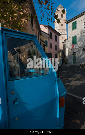 Castelnuovo Magra villaggio. Regione Liguria. Italia Foto Stock