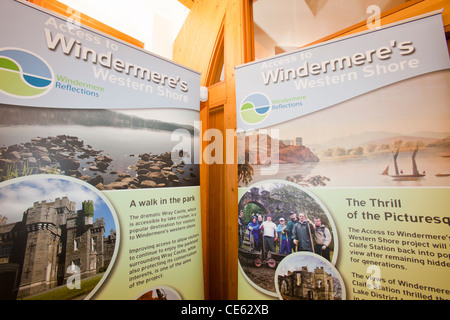 La manifestazione di lancio di Windermere riflessioni Foto Stock