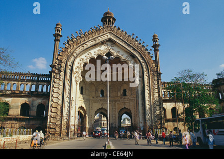 Rumi Darwaza ; gateway ornato ; Lucknow ; Uttar Pradesh ; India ; Asia Foto Stock