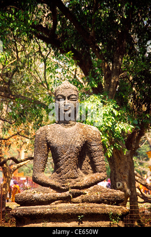 Signore Buddha ; Santiniketan ; Bengala Occidentale ; India Foto Stock