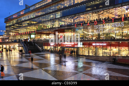 Città del Teatro su Sergel square a Stoccolma, Svezia Foto Stock