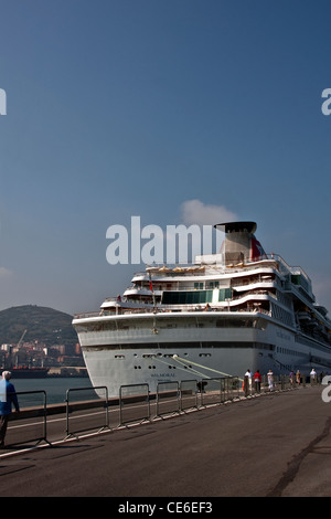 Porto di Bilbao, Spagna Foto Stock