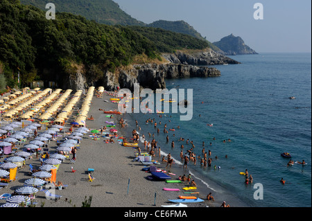 Italia, Basilicata, Maratea, spiaggia Foto Stock