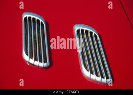 MMN 85466 : close up di aria van sistema di passaggio di rosso Dodge auto Miata . Foto Stock
