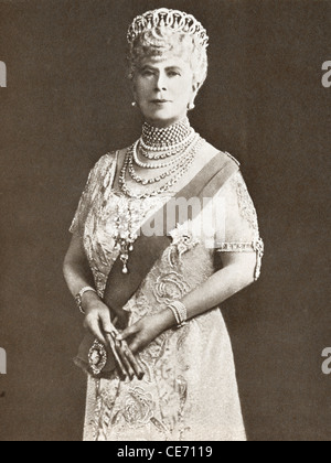 Maria di Teck, Victoria Mary Augusta Louise Olga Pauline Claudine Agnes, 1867 - 1953. La moglie del re George V. Foto Stock