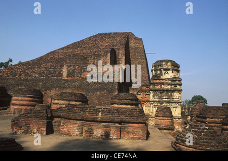Nalanda University Complex Bihar india asia Foto Stock