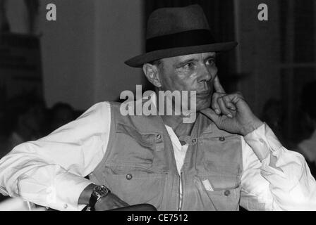 Joseph Beuys - 12.05.1921 - 23.01.1986: scultore e artista di installazione su un evento 1982 a Kempten. Foto Stock