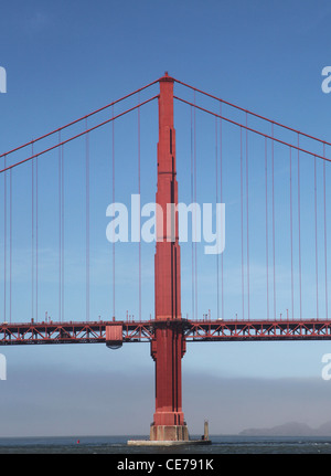 Golden Gate Bridge di San Francisco North Shore Foto Stock