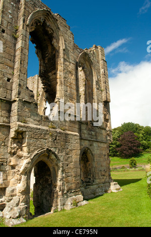 Easby Abbey, o l Abbazia di Sant Agata a Richmond, Richmondshire, North Yorkshire. Foto Stock