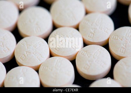 Aspirina Bayer. Foto Stock