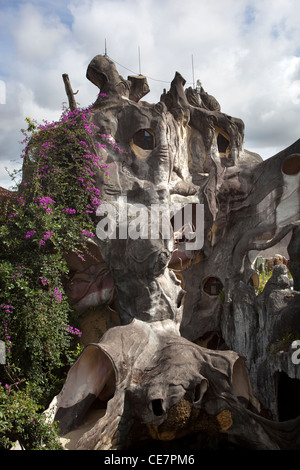 Hang Nga 'Crazy House' Guest House o Hotel Dalat Vietnam Foto Stock