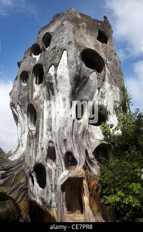 Hang Nga 'Crazy House' Guest House o Hotel Dalat Vietnam Foto Stock