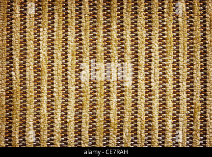 Tappezzeria realizzata di tessuto greggio - sfondo Foto Stock