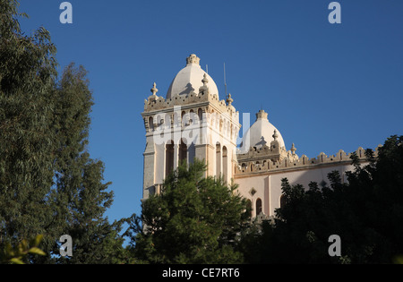 La Tunisia. Cartagine. Byrsa hill - Saint Louis cathedral Foto Stock