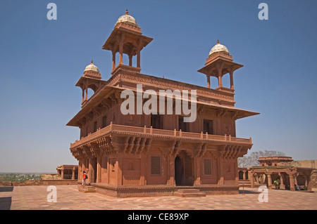 INDIA, Uttar Pradesh, Fatehpur Sikri (1571), Diwan i Khas Foto Stock