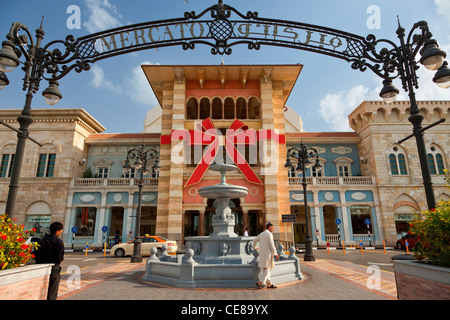 Dubai Jumeirah, Mercato Shopping Mall Foto Stock