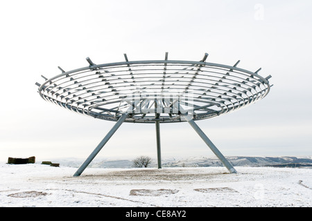 Haslingden alo, un panopticon in Lancashire Foto Stock