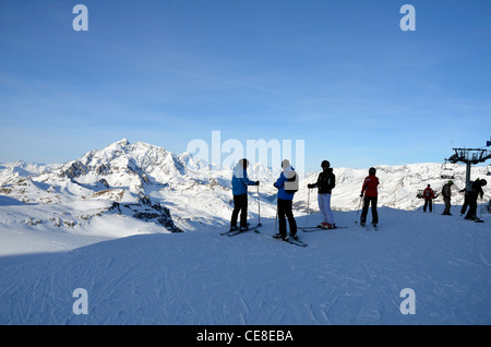 Tignes, Grande Motte, Parco Nazionale della Vanoise, Alpi Savoire, Francia Foto Stock