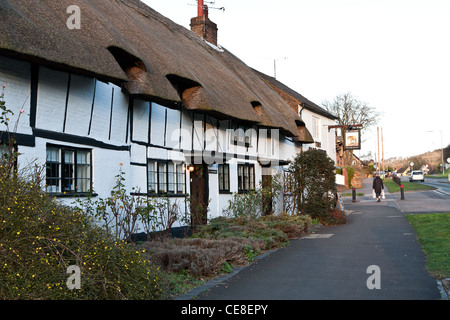 Vecchio cottage in Wendover Foto Stock