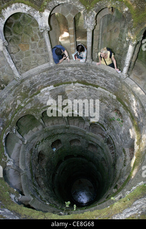 Lisbona - Sintra - iniziazione bene a Quinta da Regaleira Foto Stock