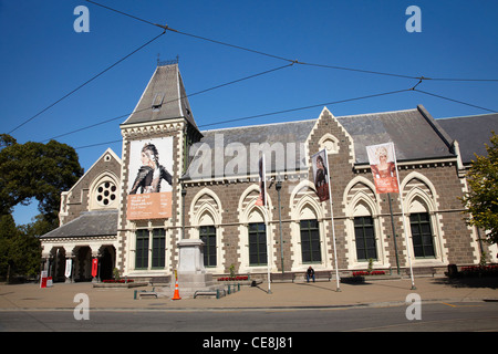 Storico Museo di Canterbury, Christchurch, Canterbury, Isola del Sud, Nuova Zelanda Foto Stock