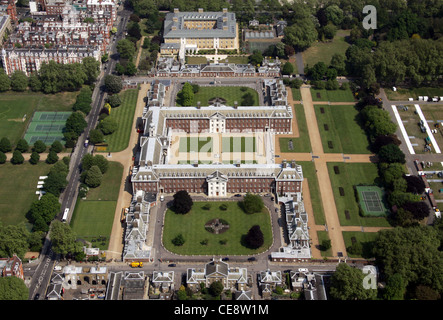 Immagine aerea di Chelsea Royal Hospital di Chelsea esercito di pensionati, Londra SW3 Foto Stock