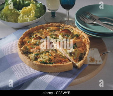 Lyoner torta Foto Stock