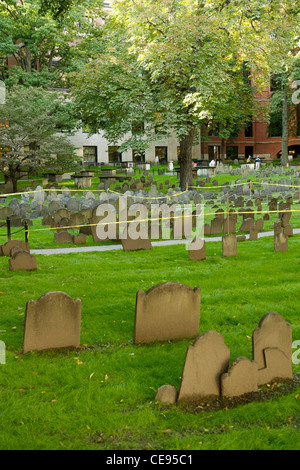Vecchio Granaio sepoltura a Boston, Massachusetts, USA. Foto Stock