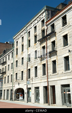 Long Wharf / Custom House di Boston, Massachusetts, USA. Foto Stock