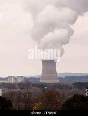 Arkansas nucleare power plant - Russellville, Arkansas USA Foto Stock