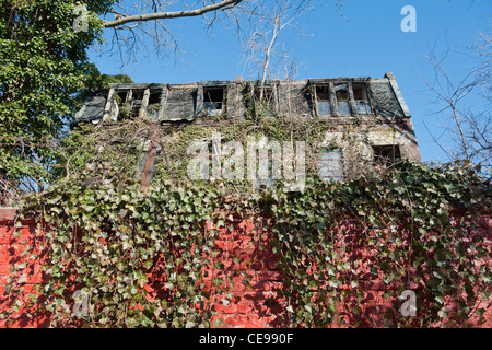 Il XIX secolo e ospita in Admiral's Row in Brooklyn Navy Yard Foto Stock