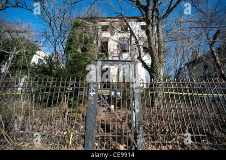 Il XIX secolo e ospita in Admiral's Row in Brooklyn Navy Yard Foto Stock