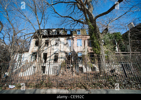 Il XIX secolo e ospita in Admiral's Row in Brooklyn Navy Yard Foto Stock