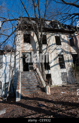 Il XIX secolo e ospita in Admiral's Row in Brooklyn Navy Yard Foto Stock