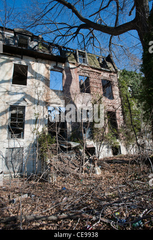 Il XIX secolo e ospita in Admiral's Row in Brooklyn Navy Yard Foto Stock