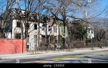 Il XIX secolo e ospita in Admiral's Row in Brooklyn Navy Yard Foto Stock