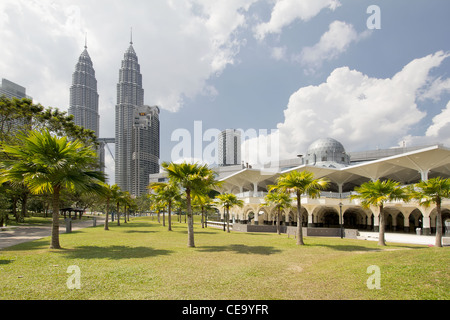 Masjid Asy-Syakirin moschea di Kuala Lumpur City Centre Park Foto Stock