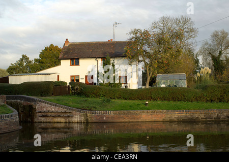 Stratford canal kingswood junction lapworth warwickshire England Regno Unito Foto Stock